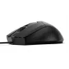 Ratón óptico USB Focus, 1200DPI 3 botones y rueda de desplazamiento, sensibilidad 125Hz, cable 1,8m, peso 66g