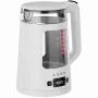 Hervidor de agua AENO EK6: 1850-2200W, 2L, Strix, forma cuadrada, tapa transparente, cristal altamente resistente, iluminación LED, apagado automático, protección contra funcionamiento en seco