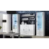 Aparador de salón Cama UNI blanco/blanco brillante