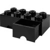 Cajón LEGO Room Copenhagen Brick 8 negro – cajón de almacenamiento para piezas LEGO