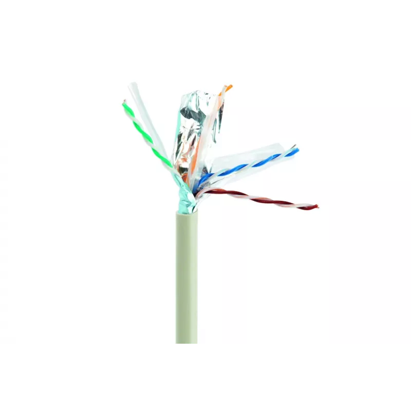 Cable de red Gembird CAT6 FTP 100m gris F/UTP (FTP)