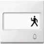 Merten MEG3365-0325 placa mural/tapa de interruptor blanco (MEG3365-0325)