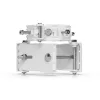 Ubiquiti UACC-Wave-AP-Micro-Mount soporte de montaje en poste para 4 Wave AP Micro, acero inoxidable, poste de 25–76 mm, blanco