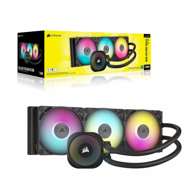 Refrigeración líquida todo en uno Corsair iCUE LINK TITAN RX RGB