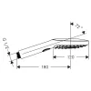 Hansgrohe Raindance Select E Alcachofa de ducha 120 3jet 26520000