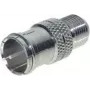 Adaptador coaxial ShiverPeaks 85320-EC conector macho F-Quick a conector hembra F, máxima conectividad