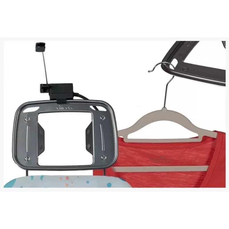 Tabla de planchar de tamaño completo Vileda 163316 — tabla 1200x380 mm, altura ajustable 75–96 cm, patas de acero inoxidable, soporte para plancha