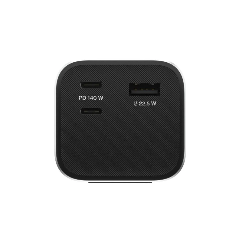 Batería portátil Green Cell PBGC25UD, 25200 mAh, Li‑Ion, 140 W de potencia total, 2× USB‑C + 1× USB‑A, pantalla OLED, carcasa de aluminio
