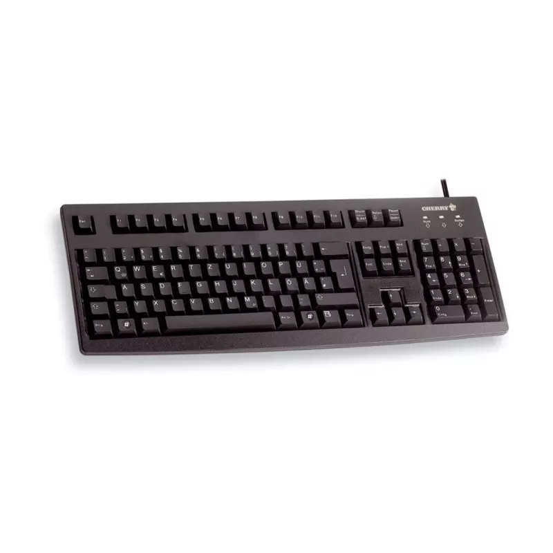 CHERRY G83-6104 teclado universal USB QWERTY US English negro