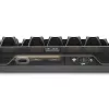 Teclado gaming mecánico Sharkoon Crystal Shark Negro DE con iluminación RGB