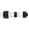 Alphacool 17471 Eiszapfen PRO conector HardTube de 13 mm G1/4, latón, 22 mm de diámetro, 20 mm de altura, Deep Black