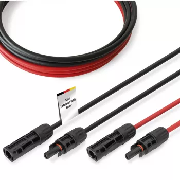 Cable Digitus DK-SCEC66-0100 6 mm² MC4 10 m negro rojo