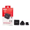 Unitek P1117B Cargador universal móvil USB-C PD 65W, 2x USB‑C PD + 1x USB‑A, Negro