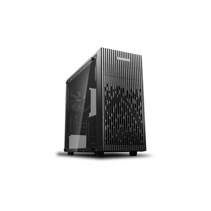 Caja de PC DeepCool Matrexx 30 mini torre — Micro ATX, cristal templado, 3x3,5