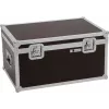 Flightcase Roadinger para 4x LED 4/7C-12 Silent slim spot — maletín protector para 4 focos