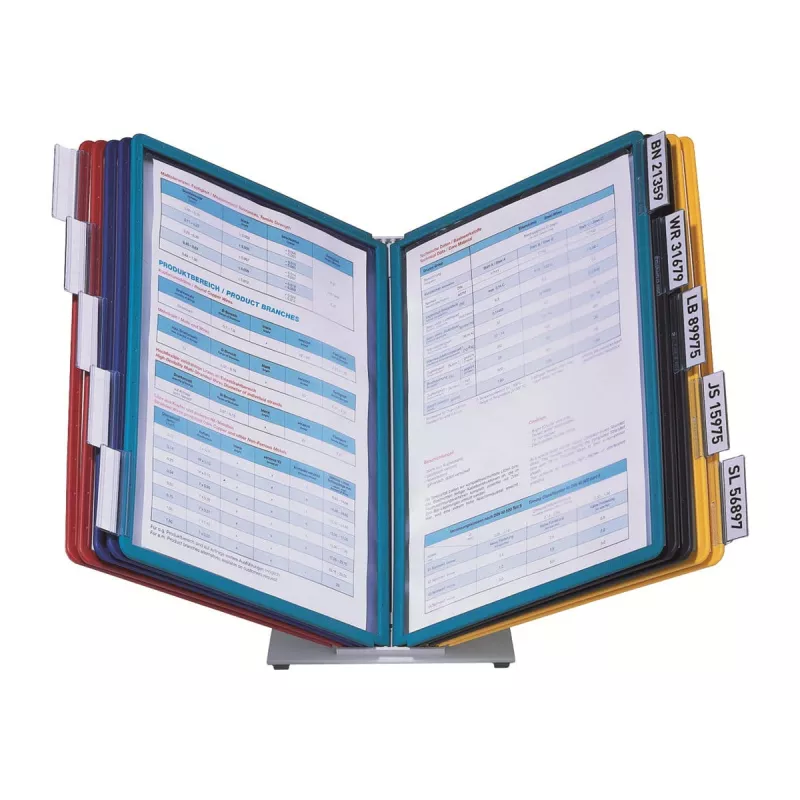 Expositor de documentos giratorio de sobremesa vertical A4 Durable VARIO