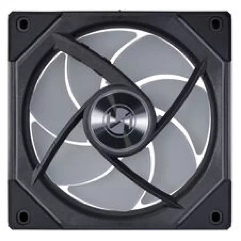Pack de ventiladores para caja LIAN LI UNI FAN SL-INF 120 ARGB PWM, 4 ventiladores, negro