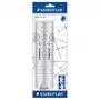Regla Staedtler 562 152 PB 150 mm plástico transparente 2 unidades
