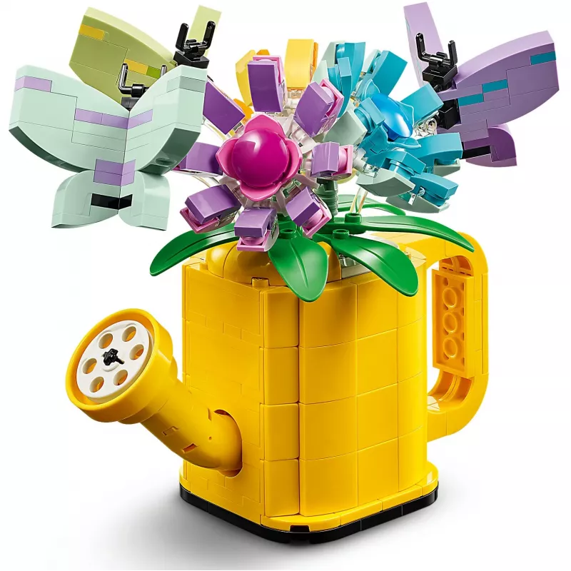 LEGO Creator Flor en regadera 31149 — modelo de flor construible, 420 piezas, 120×150×130 mm
