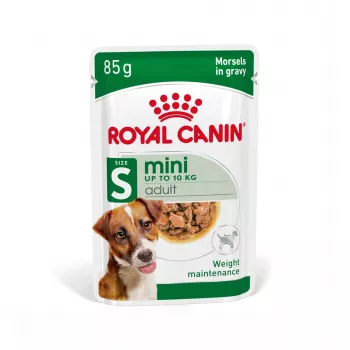 Comida húmeda para perros Royal Canin Mini Adult bolsa 85 g, aves, para razas pequeñas 5–10 kg, pack 12 × 85 g