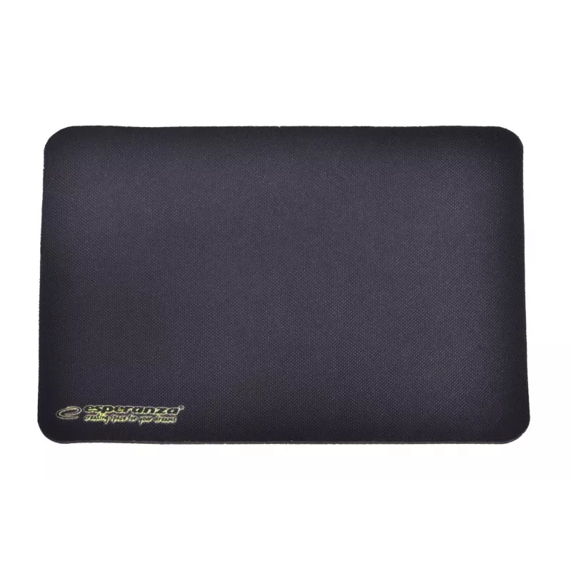 Alfombrilla de ratón ESPERANZA EGP101K — alfombrilla gaming, 250×200×2 mm, plástico, negra