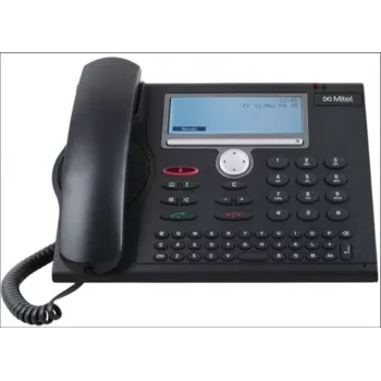 Teléfono de sobremesa digital MITEL MiVoice 5380 (modelo 20350886) – pantalla de alta resolución, teclas programables