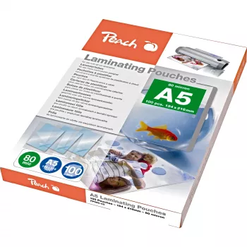 Peach PP580-03 fundas de laminar 100 uds.