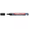 Rotulador punta redonda Edding 250 negro