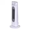 Calefactor cerámico eléctrico NOVEEN PTC3000, 2000 W (1200 W mín.), indicador LED, temporizador, mando a distancia, oscilación, blanco