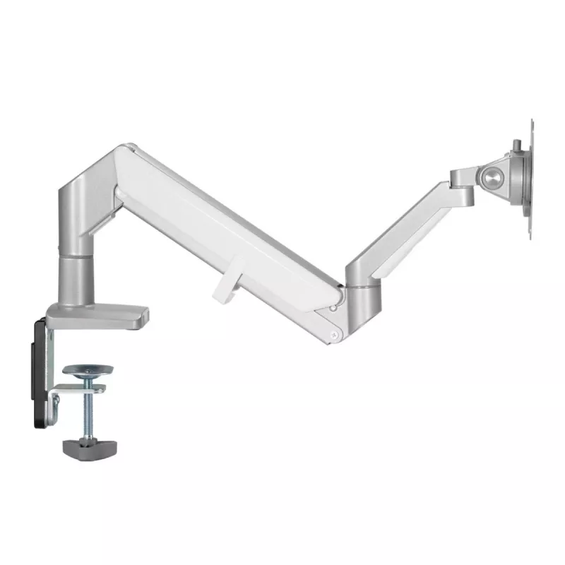 Soporte para monitor Ergo Office ER-405G montaje en escritorio giratorio inclinable orientable 13–32 pulgadas VESA universal