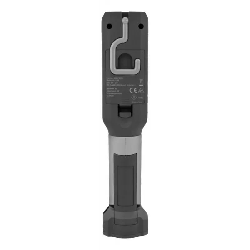 Ansmann WL230B, linterna, negro, gris, IP20, LED COB, 2 lámparas, 230 lm