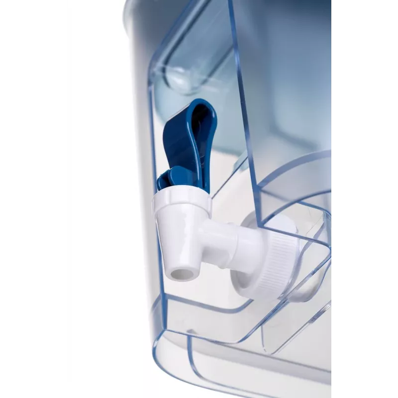 BRITA Flow 1052805 dispensador con filtro de agua con cartucho MAXTRA PRO Pure Performance, 8,2 l (5,2 l filtrados), azul