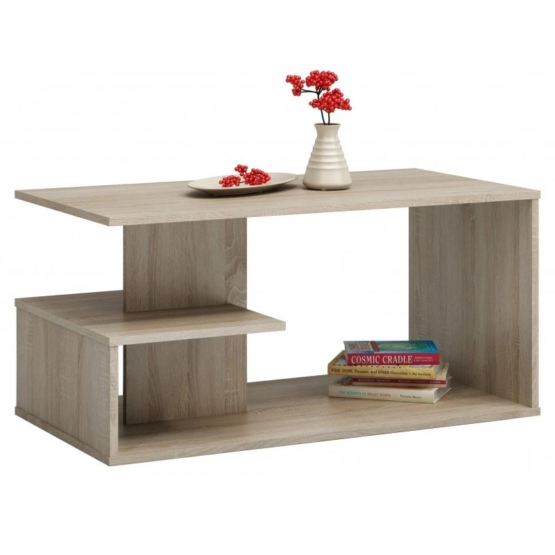 Mesa de centro/auxiliar Topeshop ŁAWA DALLAS SONOMA mesa de centro de forma libre 1 pata(s)