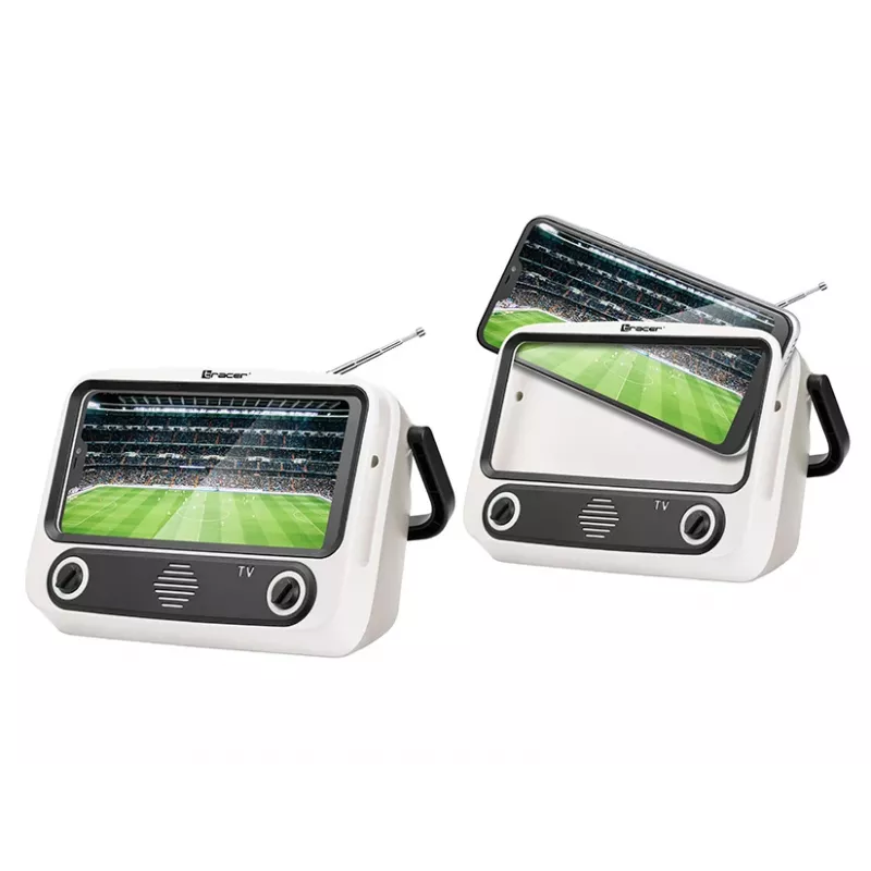 Soporte móvil TRACER T-MLX48046 con altavoz Bluetooth, soporte ajustable para teléfono/tableta