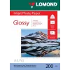 Papel fotográfico de inyección de tinta Lomond brillante 200 g/m² A4, 50 hojas