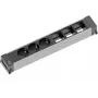 Bachmann POWER FRAME distribuidor de corriente 0,2 m 3 tomas AC interior negro gris
