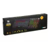 iBOX Aurora K-6 IKGMK6 teclado gaming mecánico de perfil bajo, con cable + RF inalámbrico + Bluetooth, switches KRGD Red, retroiluminación LED, QWERTY inglés, negro
