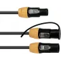 Cable adaptador EUROLITE 30235009 IP T-Con (macho) a 2× T-Con (hembra) — Cable divisor de señal