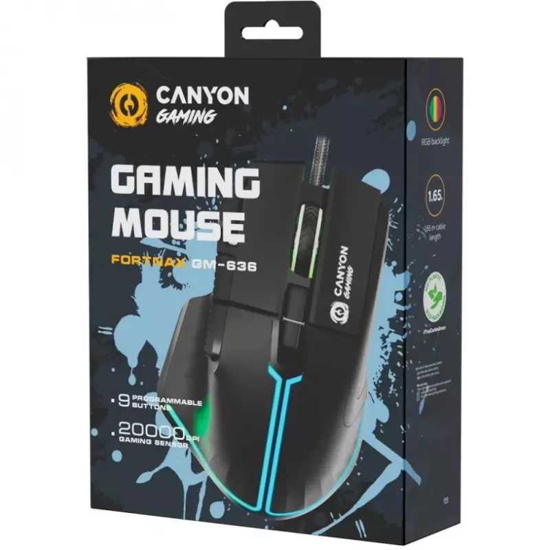 Ratón Canyon Gaming Fortnax GM-636 USB Type-A