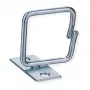 ROLINE pasacables, 40x40 mm, metal, entrada lateral de cables