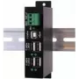 EXSYS EX-1163HMS-WT hub USB 2.0 de 4 puertos con protección contra sobretensión y rango de temperatura ampliado