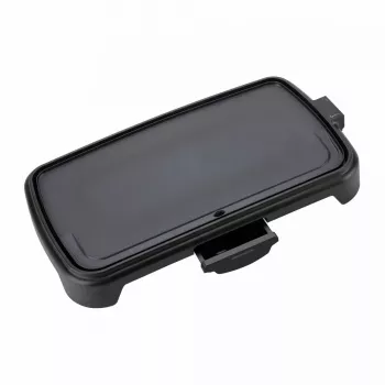 Parrilla eléctrica Jata JEGR1241 con revestimiento antiadherente y control de temperatura ajustable