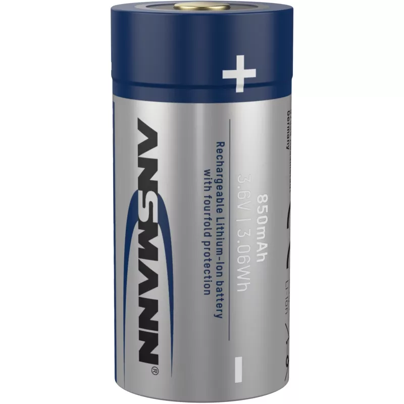Batería Ansmann 16340 Li-Ion 850 mAh 3,6 V entrada micro-USB 1300-0015