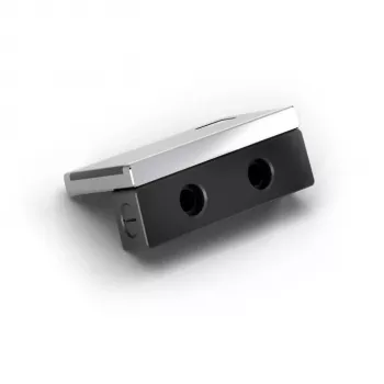 Conector de refrigeración líquida Alphacool Eisblock Aurora 180° (modelo 13763) — compatible con RGB, conector en ángulo de 180°
