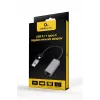 Gembird A-USB3AC-LAN-01 adaptador de red Gigabit USB 3.1 + Type-C, 1x RJ-45, 10/100/1000 Mbps, carcasa metálica, space grey