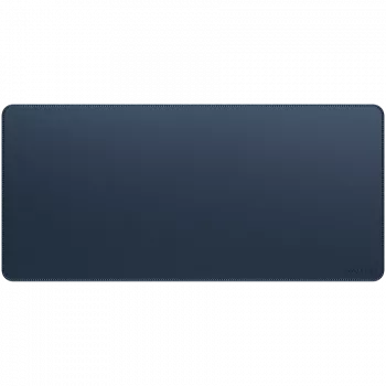 Satechi Desk Mat - alfombrilla de escritorio de piel vegana (azul)