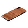 Funda para móvil man and wood para iPhone X/XS — cappuccino negro funda protectora