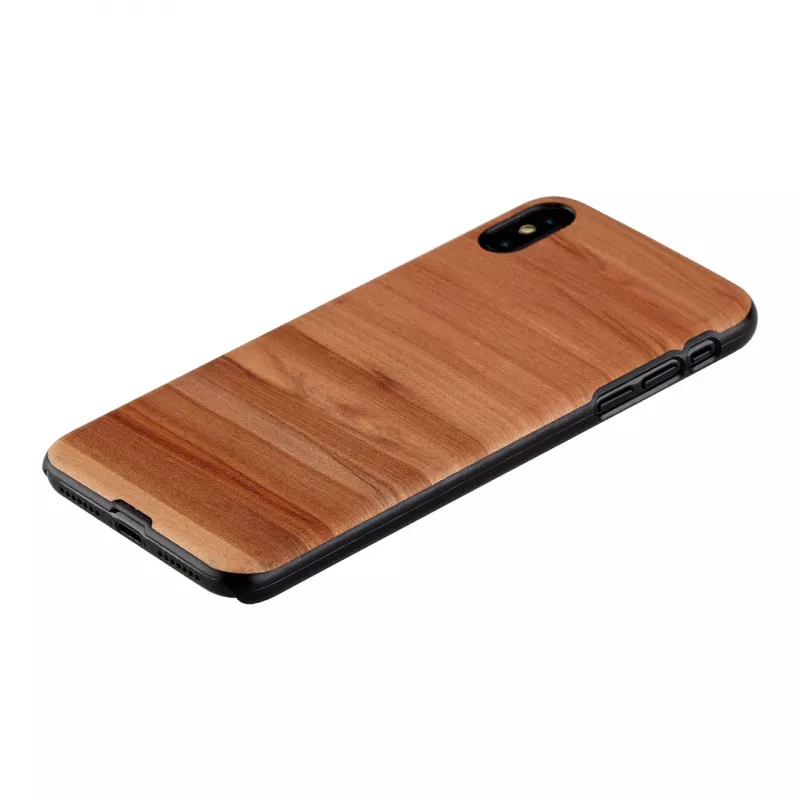 Funda para móvil man and wood para iPhone X/XS — cappuccino negro funda protectora