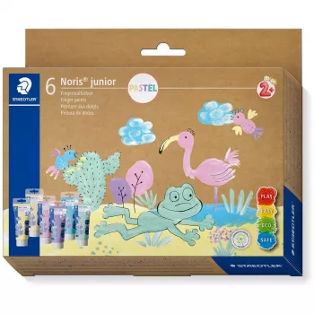Set de colores pastel Staedtler 8816P C6 — 6 colores pastel en azul, menta, naranja, rosa, lila, amarillo