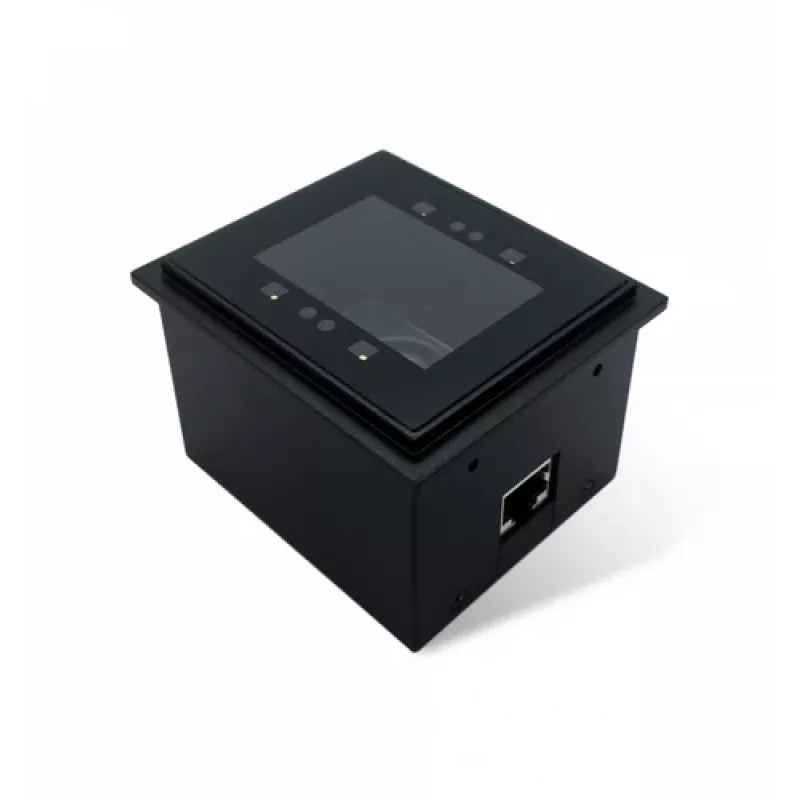 Newland FM3056, 2D, Dual-IF, kit (USB), negro escáner de montaje, 2D, iluminación: blanca, frontal de cristal enrasado, formateo de datos, conexión: Dual-Inter